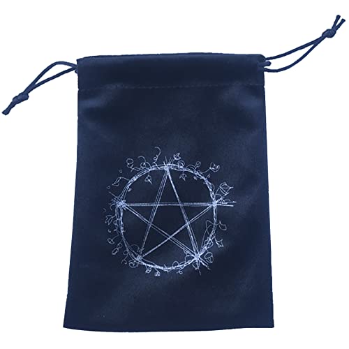 Yjcnelcr Tarot Karten Aufbewahrungstasche Tarot Tasche Kordelzug Schmucktasche Geschenktasche Wahrsagezubehör von Yjcnelcr