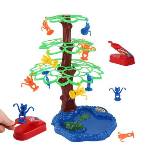 Yjkedfh Flipping Frogs-Spiel | Frog Hoppers – Hüpfendes Froschspielzeug, Interaktives Eltern-Kind-Baumspielzeug, Familien-Tischpuzzlespiel, Hüpfspielzeug, Partyspiel-Requisiten Für Kinder von Yjkedfh