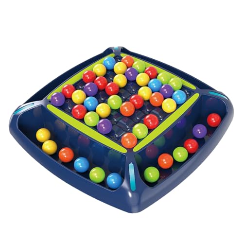 Rainbow Ball Elimination Game - 48/120/241/288 Perlen D-ual Duel Intellektuelles Schachbrett | Regenbogen-Puzzle-Schachspiel | Regenbogenperlen-Schachbrettspiel | Strategie-Brettspiele Schachbrett von Ylnailky