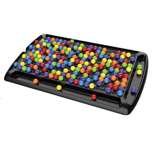 Rainbow Ball Elimination Game - 48/120/241/288 Perlen D-ual Duel Intellektuelles Schachbrett | Regenbogen-Puzzle-Schachspiel | Regenbogenperlen-Schachbrettspiel | Strategie-Brettspiele Schachbrett von Ylnailky