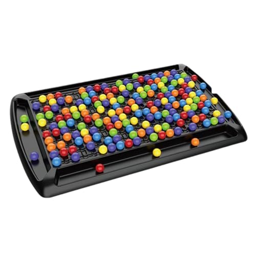 Rainbow Ball Elimination Game - 48/120/241 Perlen D-ual Duell Intellektuelles Schachbrett | Regenbogen Puzzle Schachspiel | Regenbogenperlen Schachbrettspiel | Strategie Brettspiele Schachbrett von Ylnailky