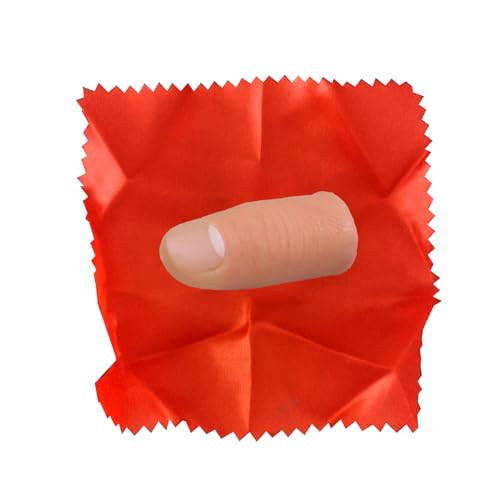 Ylnailky Daumen Trick Zauber Requisite - Verschwindender Seiden Fake Finger | Realistischer Magier Streich Daumen Spielzeug Für Feste Bühnenauftritte Geburtstage Unterhaltung Ylnailky Daumen Trick Zauber Requisite - Verschwindender Seiden Fake Finger | Realistischer Magier Streich Daumen Spielzeug Für Feste Bühnenauftritte Geburtstage Unterhaltung von Ylnailky