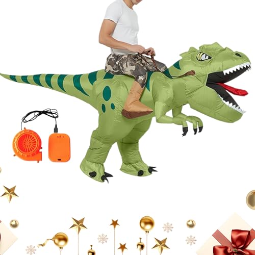 Ylnailky Dinosaurier Kostüm Erwachsene | Aufblasbares Dinosaurier Kostüm,Reit Für Halloween Schule Themenpark Party Bühnenauftritt Geburtstag Weihnachtsfeier Event Ylnailky Dinosaurier Kostüm Erwachsene | Aufblasbares Dinosaurier Kostüm,Reit Für Halloween Schule Themenpark Party Bühnenauftritt Geburtstag Weihnachtsfeier Event von Ylnailky