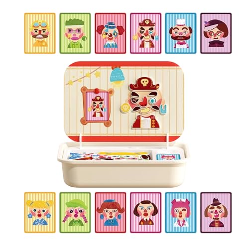 Ylnailky Jigsaw Magnet | Holz Magnet Puzzle Mit Aufbewahrungsbox Für Unterwegs | Interaktives Eltern Kind Spielzeug Kinder | Kinder Mädchen Kleinkinder Ylnailky Jigsaw Magnet | Holz Magnet Puzzle Mit Aufbewahrungsbox Für Unterwegs | Interaktives Eltern Kind Spielzeug Kinder | Kinder Mädchen Kleinkinder von Ylnailky