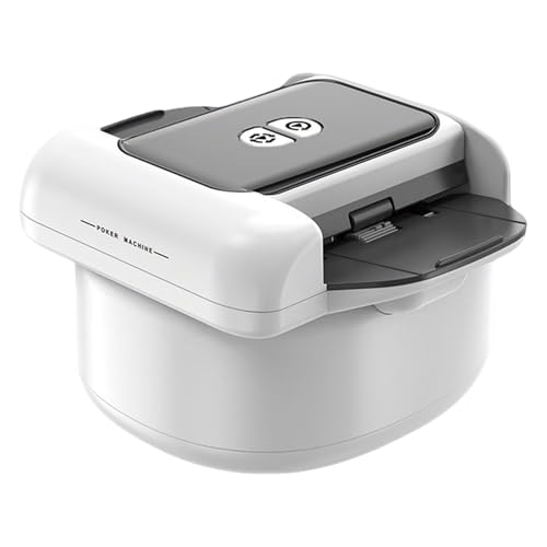 Ylnailky Kartenmischer | 2 Decks Kartenmischer,Wiederaufladbarer Automat mit Zwei Modi für Poker Kartenspiele Tisch Ylnailky Kartenmischer | 2 Decks Kartenmischer,Wiederaufladbarer Automat mit Zwei Modi für Poker Kartenspiele Tisch von Ylnailky