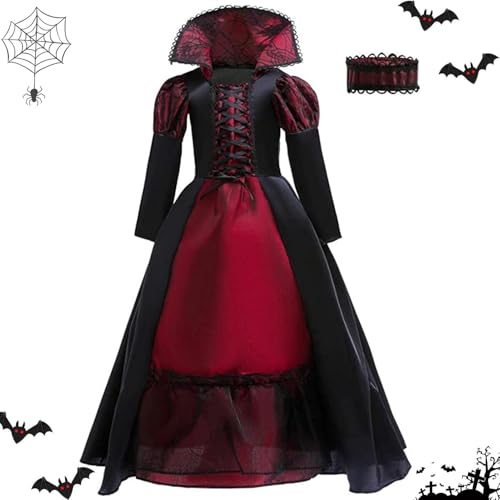 Ylnailky Kinder Vampirkostüm | Halloween Kostüm Kinder | Gruselige Accessoires für Halloween Karneval Schule Cosplay Fotomotive Auftritte Party Ylnailky Kinder Vampirkostüm | Halloween Kostüm Kinder | Gruselige Accessoires für Halloween Karneval Schule Cosplay Fotomotive Auftritte Party von Ylnailky