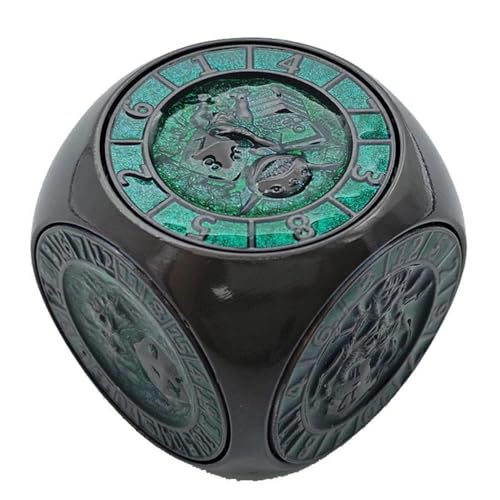 7-in-1 Fidget Spinner Würfel für DND, abgerundetes kubisches Metallwürfel-Set mit 3D-Relief, für Dungeons and Dragons, Geschenke mit Box, polyedrische Rollenspiel-Würfel, Fantasy-D&D-Tisch-RPG 7-in-1 Fidget Spinner Würfel für DND, abgerundetes kubisches Metallwürfel-Set mit 3D-Relief, für Dungeons and Dragons, Geschenke mit Box, polyedrische Rollenspiel-Würfel, Fantasy-D&D-Tisch-RPG von YlobdolY
