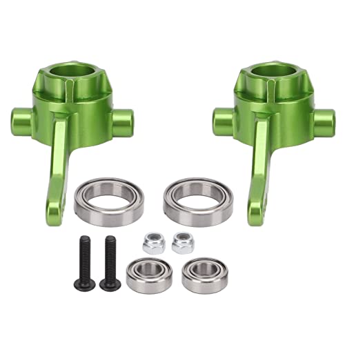 Ylwxzenith 1 Paar vordere Lenkschalen aus Aluminiumlegierung – Leistungssteigerung für ARRMA Typhon 1/10 RC-Autos (Green) von Ylwxzenith