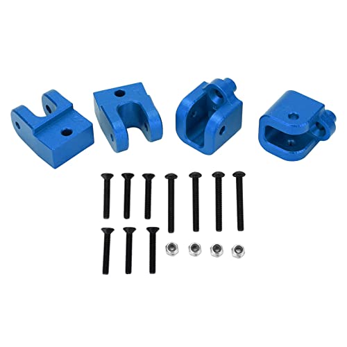 Ylwxzenith 4PCS RC Spurstangenhalterung für Losi Baja Rey & Hammer Rey 1/10 Ferngesteuertes Auto - - Beweis- und -festes Zubehörset mit Installation (Dark Blue) von Ylwxzenith