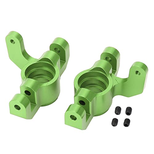 Ylwxzenith - Hochwertiges 2-teiliges Aluminium-Knöchelarm-Set für LOSI Lasernut U4 Tenacity 1/10 RC-Auto – stabil und zum Einbau der Lenkschale (Green) von Ylwxzenith