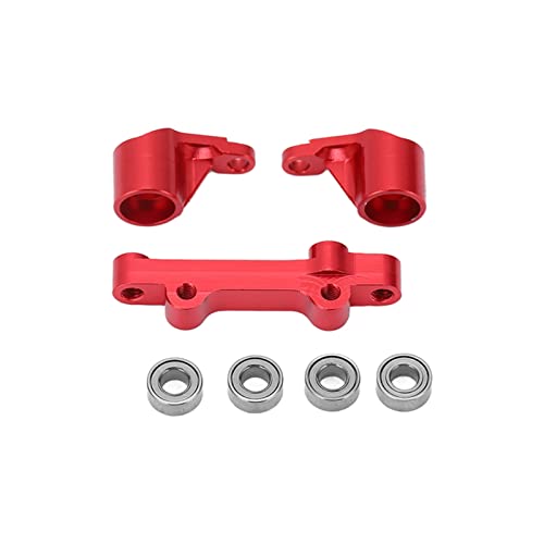 Ylwxzenith - Hochwertiges Lenkungsset aus Aluminiumlegierung für Losi 1/18 Mini T 2.0 2WD - & Installation für RC-Car-Enthusiasten (Red) von Ylwxzenith