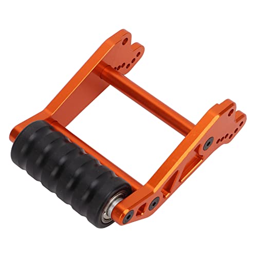 Ylwxzenith Hochwertiges RC-Hinterrad aus Aluminiumlegierung für LOSI 1/8 LMT-Achse mit Allradantrieb – verbesserte Stabilität und Installation für Liebhaber Ferngesteuerter Autos (Orange) von Ylwxzenith