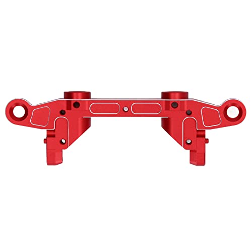 Ylwxzenith RC-Heckstoßstangenhalterung aus Aluminiumlegierung für SCX6 1/6 RC Crawler Car – Leistungsverbesserungsteil (Red) von Ylwxzenith