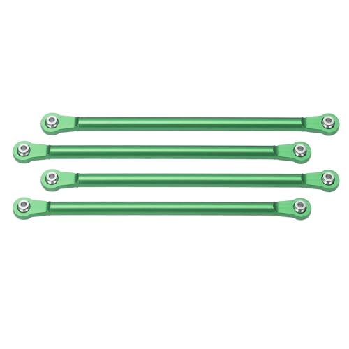 Ylwxzenith RC-Oberaufhängungslenker-Set aus Aluminiumlegierung – optimale Leistung für 1/8 LMT 4WD ferngesteuerte Auto-Enthusiasten (Green) von Ylwxzenith