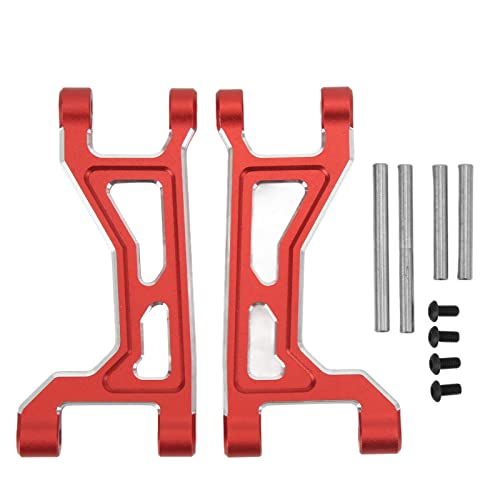 Ylwxzenith RC-Schwingarme aus Aluminiumlegierung vorne hinten Oben für MAXX 2.0 1/10 RC-Car – Installation und verbesserte Leistung für RC-Enthusiasten (Red) von Ylwxzenith