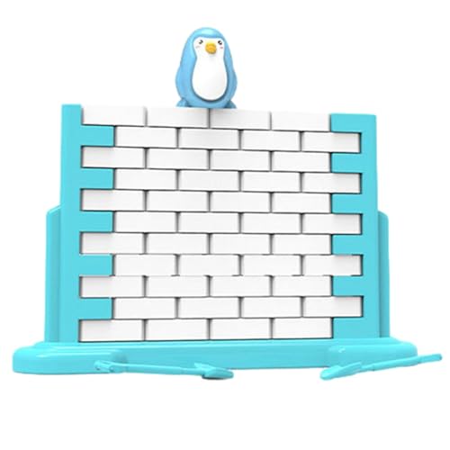 Brick Wall-Spielzeug, Brick Wall-Spiel - Bausteinmauer-Spiel - Lernspielzeug für Kinder, Backsteinmauerspiel für Mädchen, Teenager, Kinder von Ynnhik