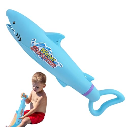 Spielzeug-Wasserspritzer – Spielzeug-Wasserspritzer, Hai-Krokodil-Wasserkampfspielzeug, Hochdruck-Cartoon-Spritzer, Wassersprinkler für Schwimmbad, Strand, Outdoor von Ynnhik