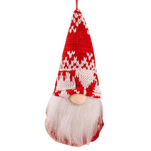 Zwerge Christbaumschmuck - Plüsch-Weihnachtswichtel-Dekorationen für Dekorativer -Weihnachtsschmuck für Weihnachtsbaum, Kamin, Heimdekoration von Ynnhik