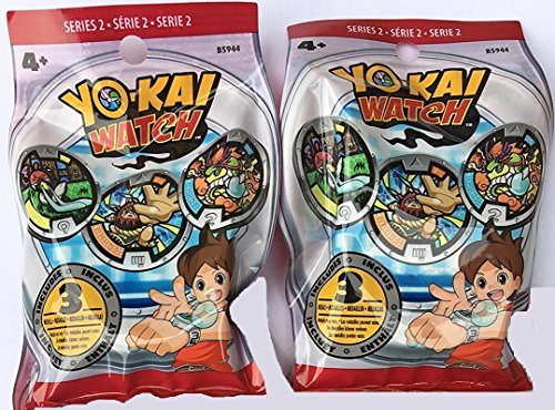 Yo-kai Season 2 Medals Blind Bag 2 Pack Bundle by Yokai von Yo-kai