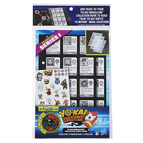 Yo-Kai Watch Sammelseiten für Medaillen, Miscelanea (Hasbro B7499105) von Yo-kai