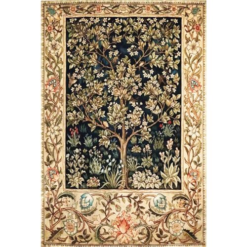 Puzzle Erwachsene Holz Puzzle 1000 Teile Romantisch Einhorn Blau (Tree of Life) von Yobooom