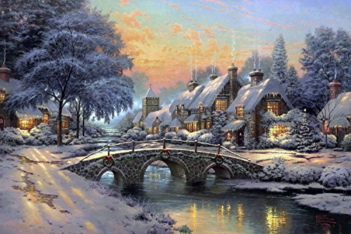 Yobooom Puzzle Erwachsene Holz Puzzle 1000 Teile Naturlandschaft Winter Schneelandschaft Schnee von Yobooom