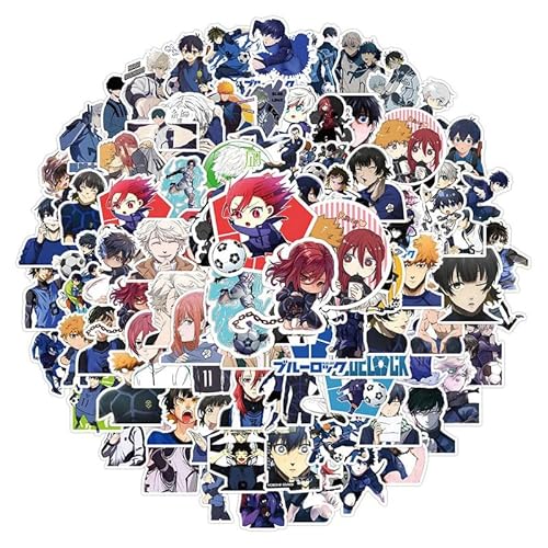 Yoimckay 100 Stück Anime Japanische Aufkleber, Cartoon Anime Stickers Set Vinyl Wasserdicht Aufkleber, für DIY Laptop Skateboard,Wasserflaschen, Geschenk für Kinder Jugendliche Erwachsene Jungen von Yoimckay