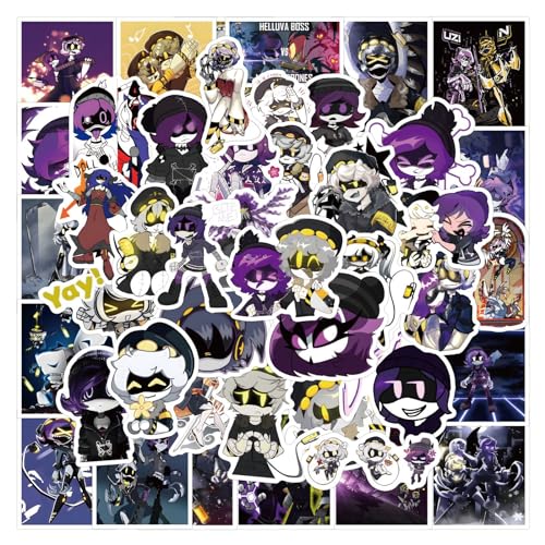 110pcs Aufkleber Cartoon Niedliche Anime, Coole Gaming-Aufkleber für Laptop, Wasserflaschen, Skateboard, Gitarre, DIY Lustige Sticker Wasserdichte Vinyl Sticker,für Teenager Kinder von Yoimckay