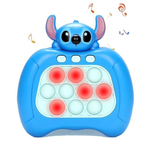 Stitch Entpacken Sie die Spielekonsole,Push Blasen Spielkonsole,Quick Push,Schnelles Schiebespiel für Kinder,Schnelles Schiebespiel für Erwachsene,Schnelles Schiebespiel für Reaktionstraining von Yoimckay