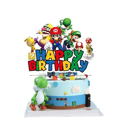 Yoimckay 1 Stück Cartoon Dekoration Kuchen Geburtstag Kinder Set Topper Kuchen Happy Birthday und Cupcake Toppers Cartoon Kuchen Themed Cute Party Suppplies Deko Geburtstag Mädchen Jungen Party Schule Yoimckay 1 Stück Cartoon Dekoration Kuchen Geburtstag Kinder Set Topper Kuchen Happy Birthday und Cupcake Toppers Cartoon Kuchen Themed Cute Party Suppplies Deko Geburtstag Mädchen Jungen Party Schule von Yoimckay