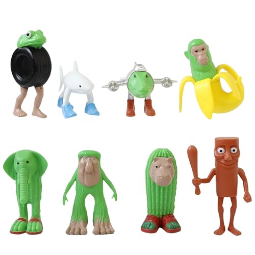 Yoimckay 8-teiliges Tung Tung Tung Sahur Spielzeug, italienisches Brainrot 3D-Druck, Tralalero Tralala Figur, lustige 3D-Figuren für Büro, Büro, Geschenkidee, für Sammlung und Dekoration Yoimckay 8-teiliges Tung Tung Tung Sahur Spielzeug, italienisches Brainrot 3D-Druck, Tralalero Tralala Figur, lustige 3D-Figuren für Büro, Büro, Geschenkidee, für Sammlung und Dekoration von Yoimckay