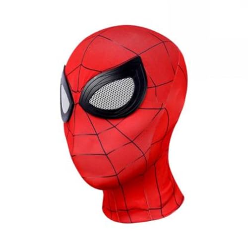 Yoimckay Filmfiguren Maske Held Maske für Kinder Erwachsene Halloween Maske für Halloween Film Cosplay Kostüm Requisiten Zubehö, Rot von Yoimckay