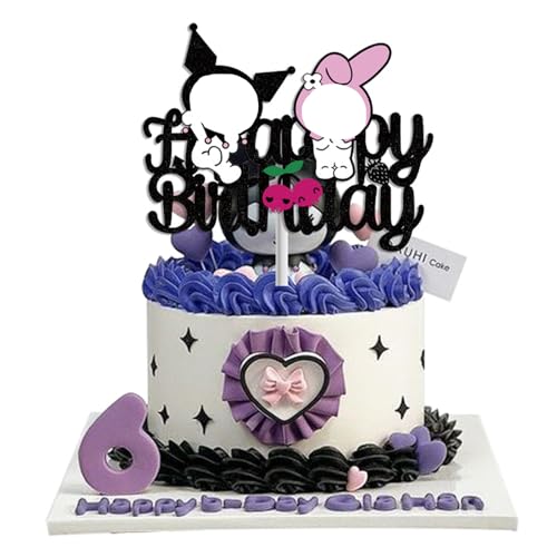 Yoimckay Kuchendekoration für Geburtstag, Cartoon-Kuchen-Topper, Happy Birthday-Dekoration, Kuchen, Party, Supplies, Geburtstagsdekoration für Kinder Mädchen Yoimckay Kuchendekoration für Geburtstag, Cartoon-Kuchen-Topper, Happy Birthday-Dekoration, Kuchen, Party, Supplies, Geburtstagsdekoration für Kinder Mädchen von Yoimckay