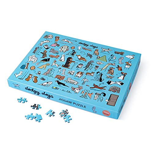 Dodgy Dogs Puzzle | 1000 Teile für Erwachsene und Kinder | Sonderedition von Jean Jullien x Yolky Games von Yolky Games