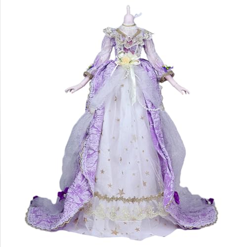 YolvRy 1/3 BJD Puppenkleidung - Western-Stil Prinzessin Kleid für 60 cm weibliche Puppen (inklusive: chinesischer Hanfu-Anzug) von YolvRy