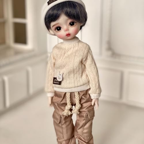 1/6 BJD Puppe, männliche Puppe 12 Zoll Ball Jointed Doll, Geschenk für Kinder (B) von YolvRy