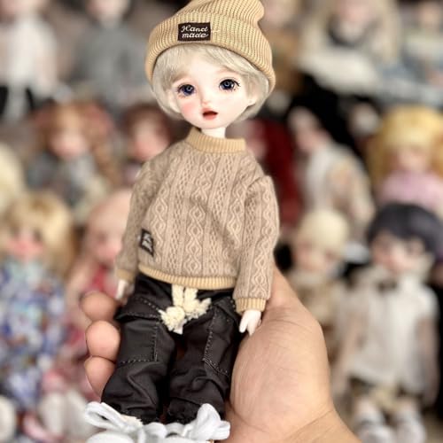 1/6 BJD Puppe, männliche Puppe 12 Zoll Ball Jointed Doll, Geschenk für Kinder (C) von YolvRy