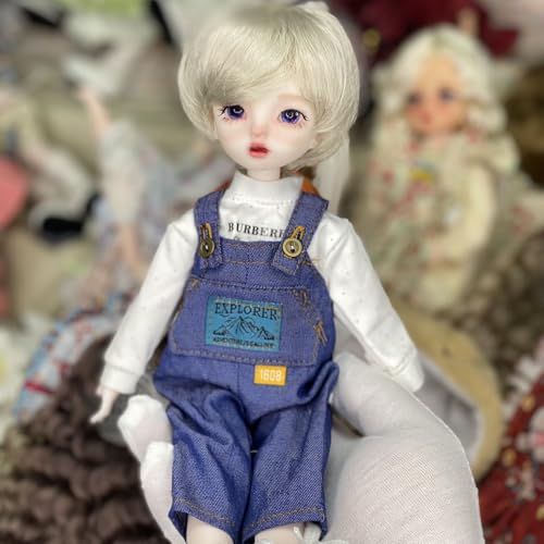 1/6 BJD Puppe, männliche Puppe 12 Zoll Ball Jointed Doll, Geschenk für Kinder (E) von YolvRy