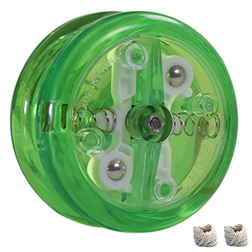 Yomega DAS ORIGINAL Brain - Professionelles Yoyo für Kinder und Anfänger, reaktionsschneller Automatische Rückkehr Yo Yo am besten für Seiten Tricks + zusätzliche 2 Seiten von Yomega