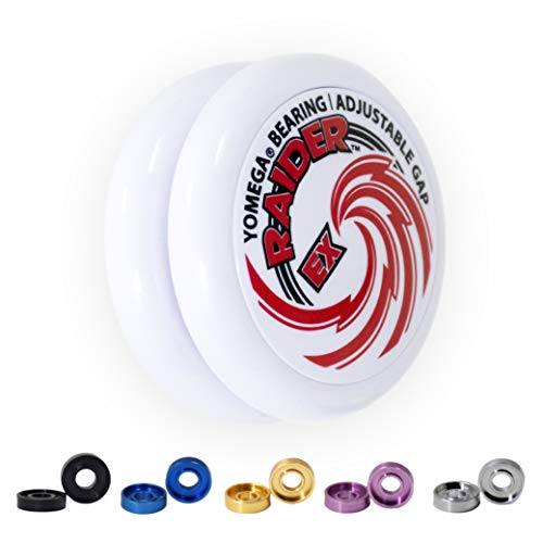 Yomega Raider Ex yoyo Professional yoyo Designed for looping Tricks, The Best Performance Answer for 2A Players. (Weiß) von Yomega