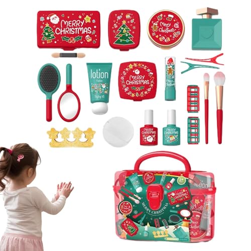 Yonuaret Kleinkinder Schminkkoffer - Spielzeug Schminkkoffer Für Kleinkinder,Kinder Make Up Spielzeug Für Familie Töchter Nichten Enkelinnen Yonuaret Kleinkinder Schminkkoffer - Spielzeug Schminkkoffer Für Kleinkinder,Kinder Make Up Spielzeug Für Familie Töchter Nichten Enkelinnen von Yonuaret