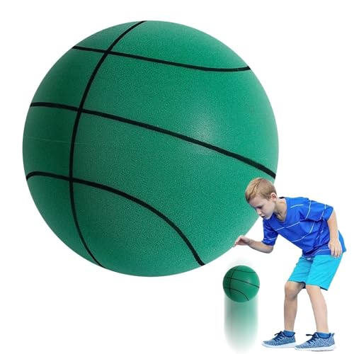 Yonuaret Leiser Basketball, Schaumstoff Basketball, Neuer Basketball Kinder, The Silent Basketball Indoor Spielzeug Für Kinder Geräuschreduzierung Und Leise, Basketballtraining Für Kinder,Erwachsene von Yonuaret