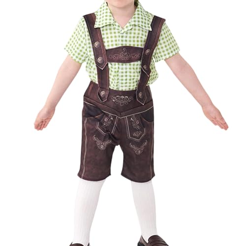 Yonuaret Oktoberfest Tracht für Kinder - Halloween Party Verkleidung,Festkleidung Für Umzüge Kindergarten Familienfeste Kinderfeste Yonuaret Oktoberfest Tracht für Kinder - Halloween Party Verkleidung,Festkleidung Für Umzüge Kindergarten Familienfeste Kinderfeste von Yonuaret