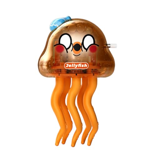Yonuaret Quallen Spielzeug - Aufziehspielzeug Tanzende Krabbelnde Qualle,Meerestier Lernspielzeug Für Kleinkinder Mädchen Baby Yonuaret Quallen Spielzeug - Aufziehspielzeug Tanzende Krabbelnde Qualle,Meerestier Lernspielzeug Für Kleinkinder Mädchen Baby von Yonuaret