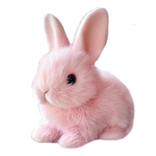 Yonuaret Realistischer Plüsch, Realistic Bunny Toy, 2025 Neu Hüpfendes Kaninchen Spielzeug Interaktiver Plüsch Gefüllte Interaktive Plüschfiguren Spielzeug Kinderspielzeug Und Baby Spielzeug von Yonuaret