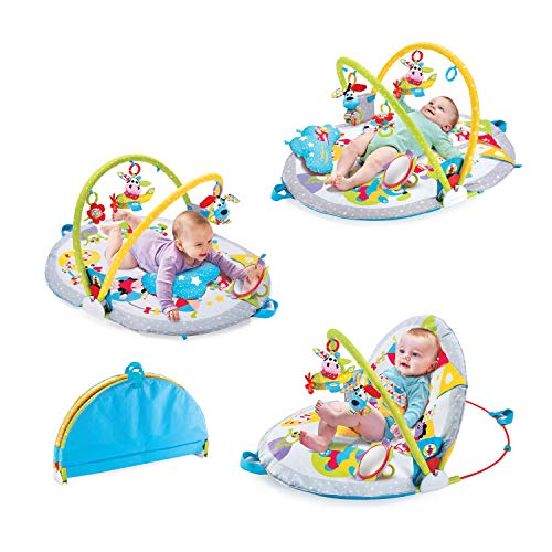 Yookidoo 40145 Gymotion Sitz-Spieldecke, Mehrfarbig, 90x80 cm Yookidoo 40145 Gymotion Sitz-Spieldecke, Mehrfarbig, 90x80 cm von Yookidoo