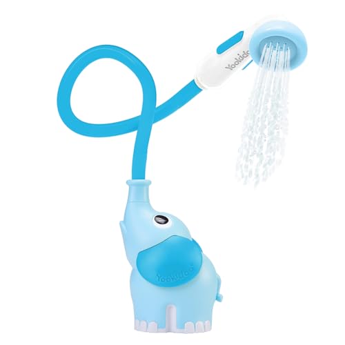 Yookidoo Duschkopf für Baby-Badewanne, Elefanten-Wasserpumpe mit Stammauslauf und Spüler, kontrollieren Sie den Wasserfluss von 2 Knöpfen für maximalen Spaß in Wanne oder Waschbecken für Neugeborene Yookidoo Duschkopf für Baby-Badewanne, Elefanten-Wasserpumpe mit Stammauslauf und Spüler, kontrollieren Sie den Wasserfluss von 2 Knöpfen für maximalen Spaß in Wanne oder Waschbecken für Neugeborene von Yookidoo