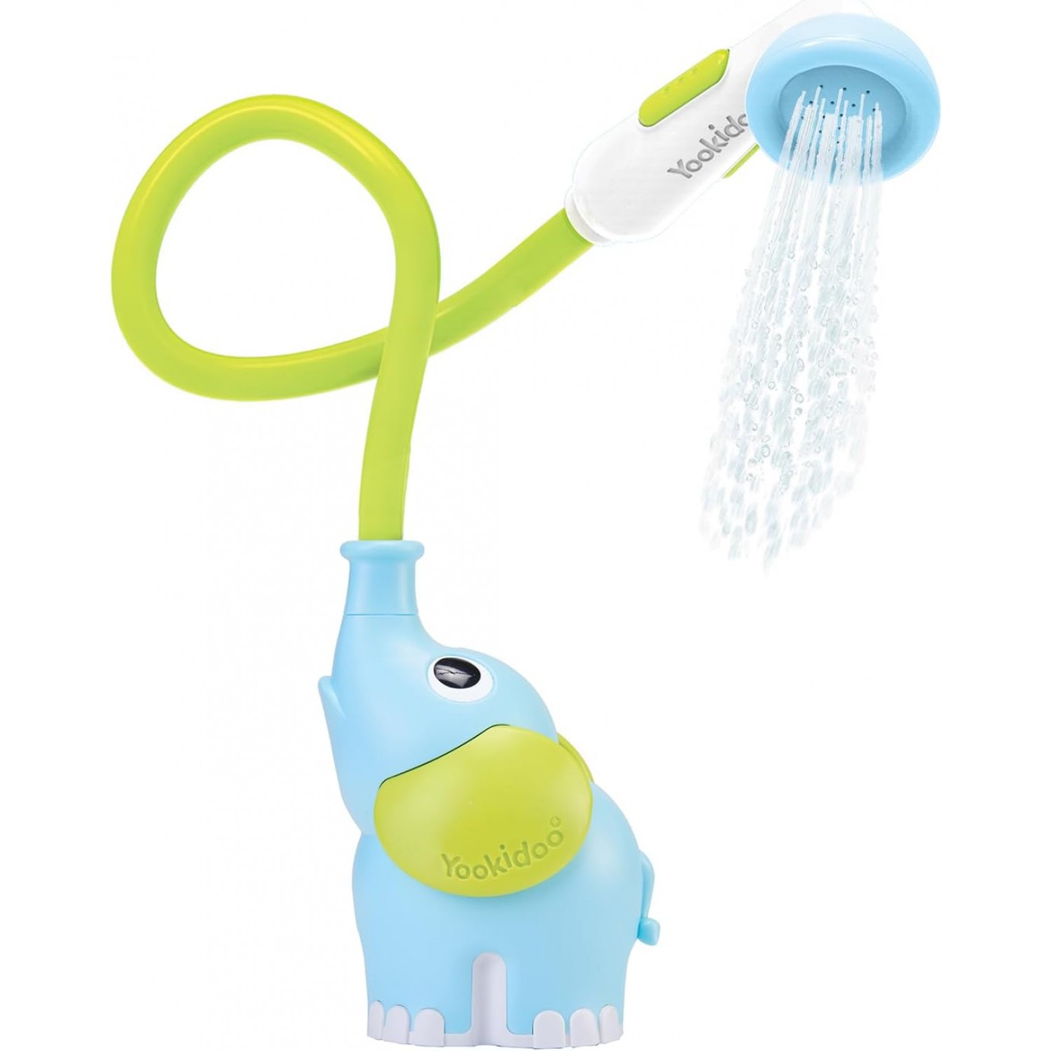 Yookidoo Elephant Baby Shower Blu–Giocattolo da bagno 0-2 anni von Yookidoo