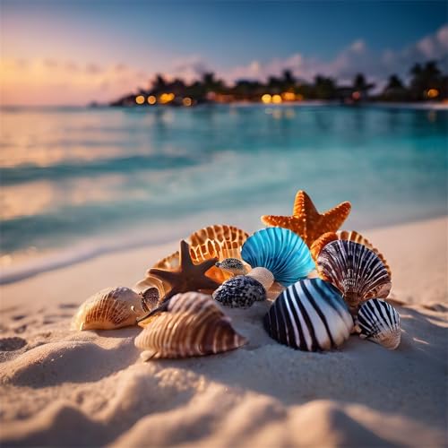 1000 Teile Puzzles für Erwachsene,Herausforderndes Rätsel,Pädagogisches Spiel Puzzlespiele für Die Ganze Familie,Dekoration Geschenke Strand Muscheln Landschaft 1000 Teile Puzzles für Erwachsene,Herausforderndes Rätsel,Pädagogisches Spiel Puzzlespiele für Die Ganze Familie,Dekoration Geschenke Strand Muscheln Landschaft von Yoonqun