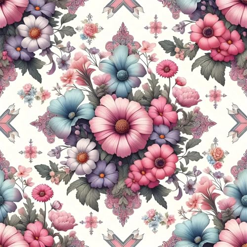 150 Teile Puzzles für Erwachsene,Herausforderndes Rätsel,Pädagogisches Spiel Puzzlespiele für Die Ganze Familie,Dekoration Geschenke Rosa Blumen-Mandala 150 Teile Puzzles für Erwachsene,Herausforderndes Rätsel,Pädagogisches Spiel Puzzlespiele für Die Ganze Familie,Dekoration Geschenke Rosa Blumen-Mandala von Yoonqun